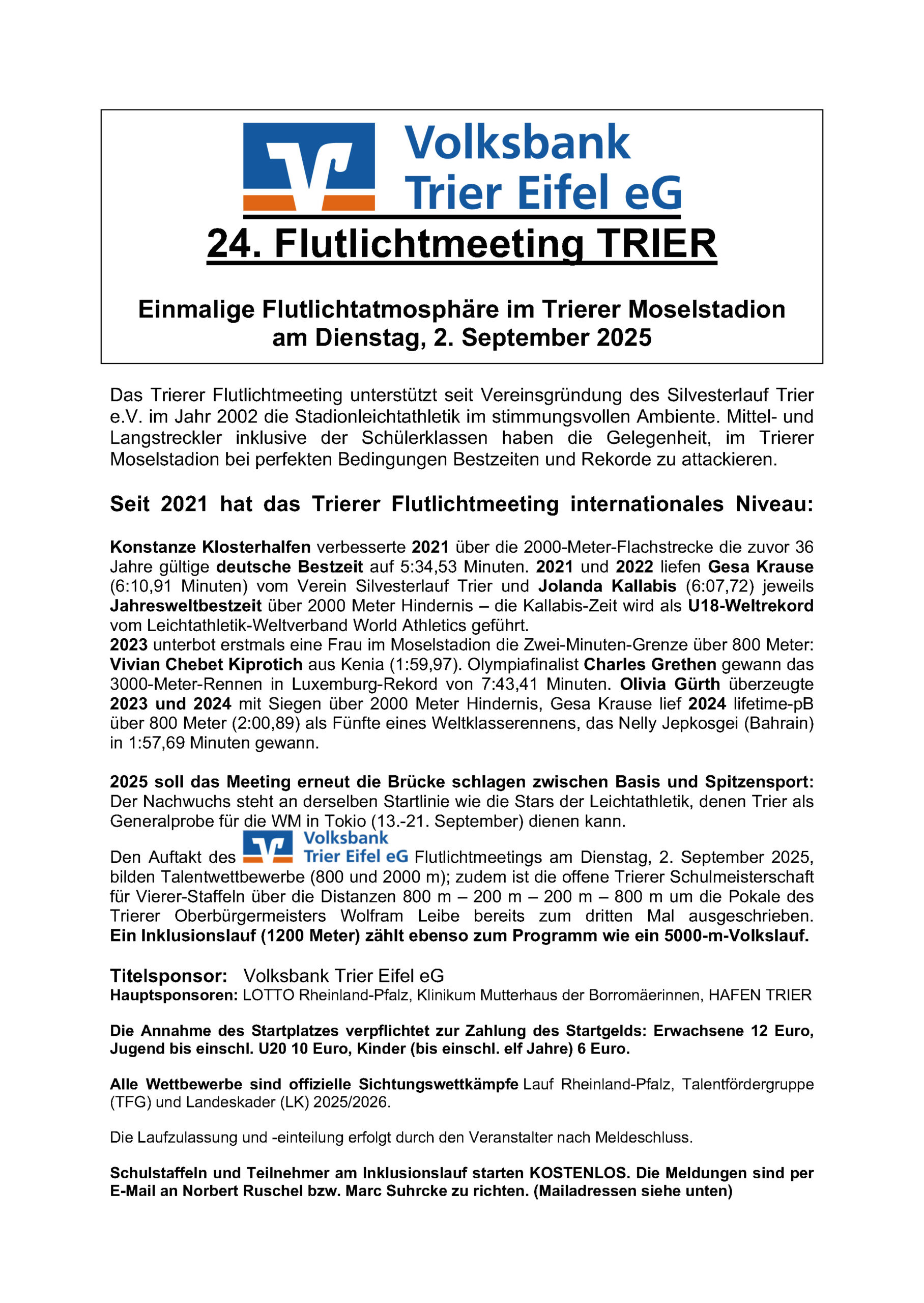 2025 Flutlichtmeeting Ausschreibung Seite 1